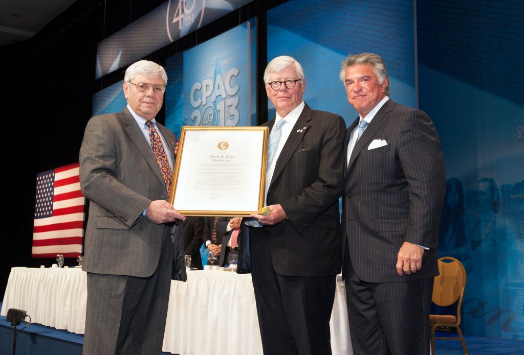 Ashbrook Center Presents Award to NRA President at CPAC