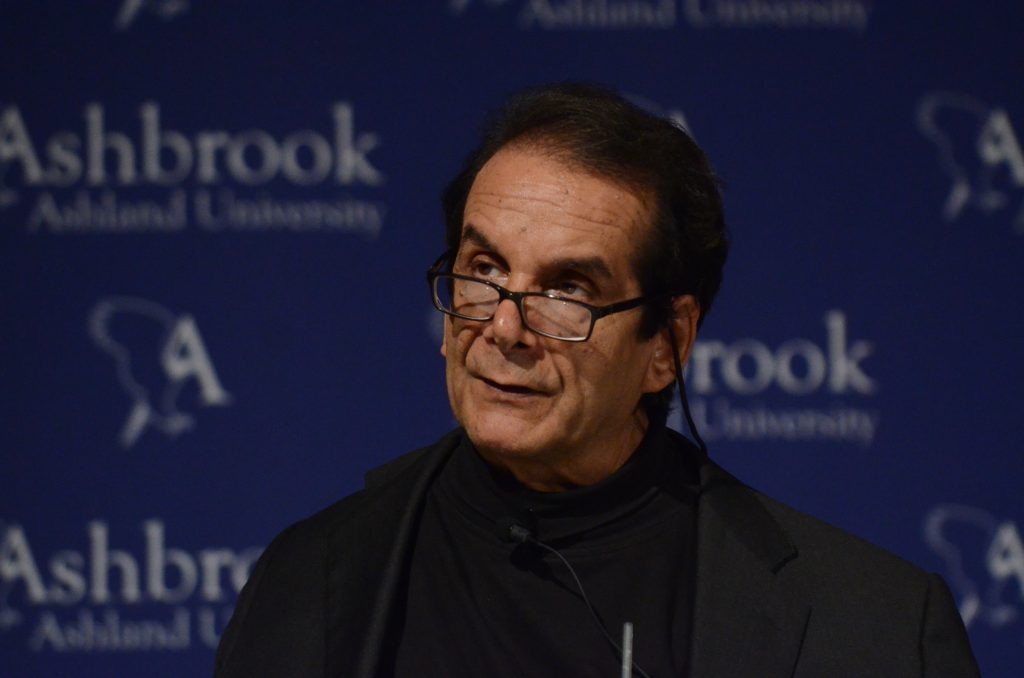 Krauthammer Speaks at Ashbrook Memorial Dinner