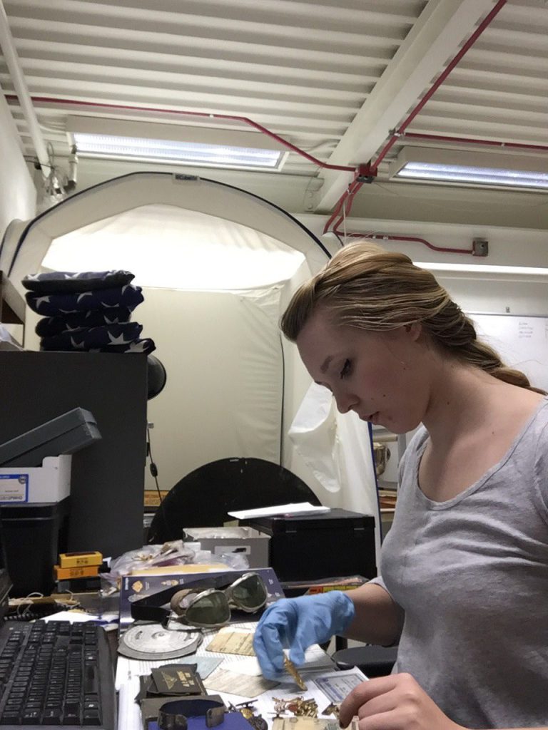 Through Naval Aviation Museum Internship, Ashbrook Scholar Learns to Preserve History