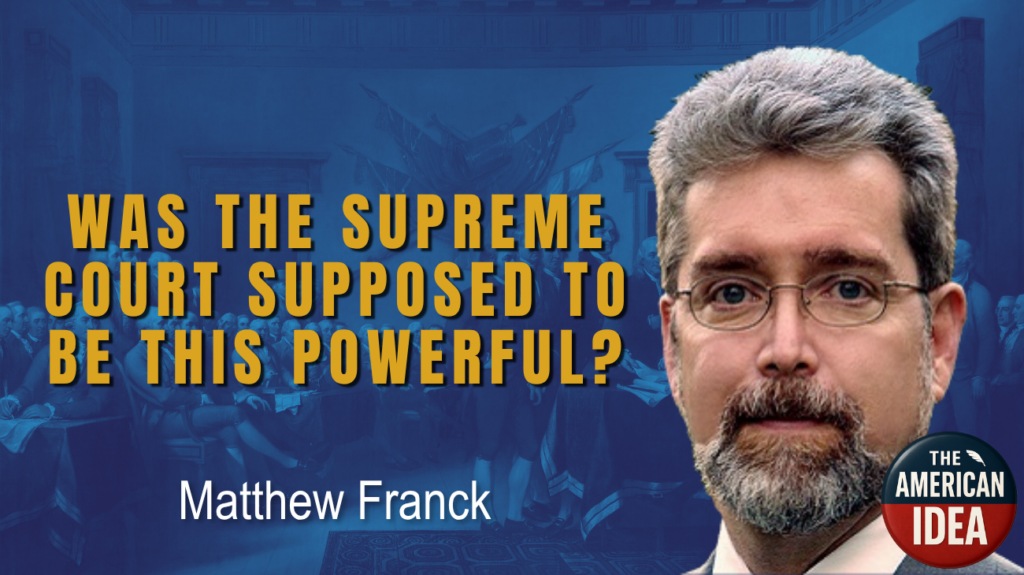 Was the Supreme Court Supposed to Have This Much Power?
